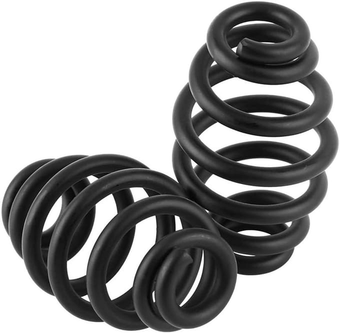 3" stalen motorfiets zadelveren - universeel voor Chopper Bobber - set van 2