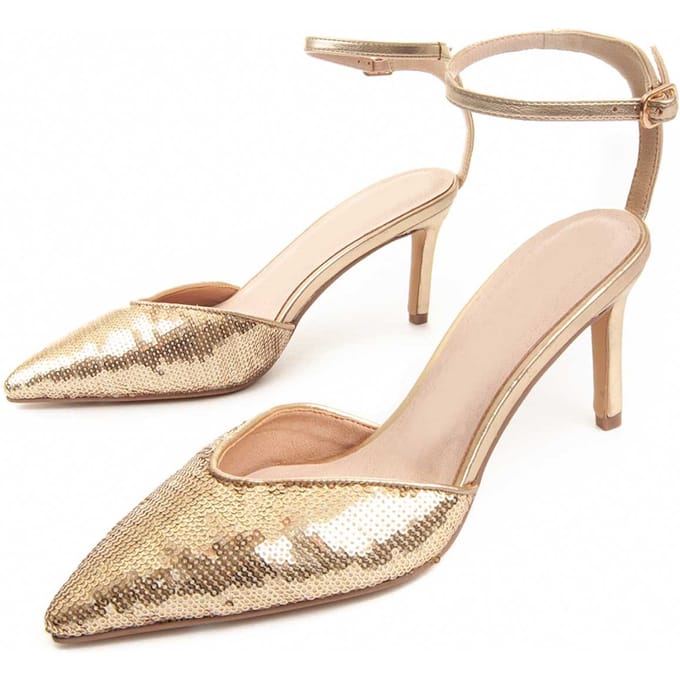 Montevita Heel Schoen Festshoe2 In Goud