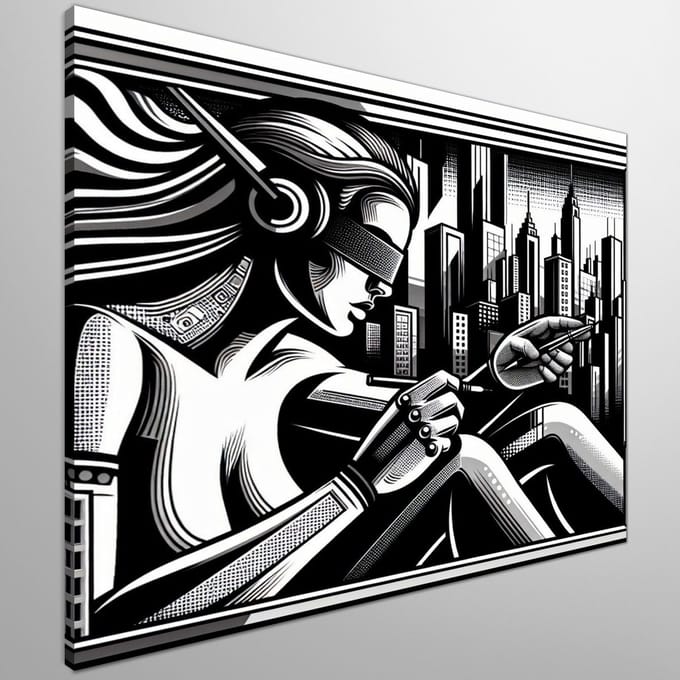 Kunstprint | Wanddecoratie | Canvas | 40 × 40 cm