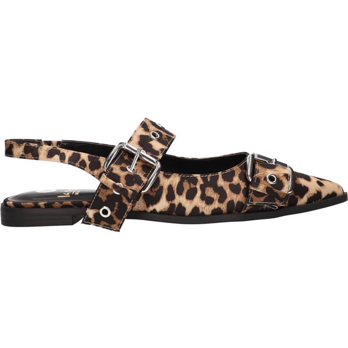 La Strada - maat 38- Slingback luipaard met gesp dames