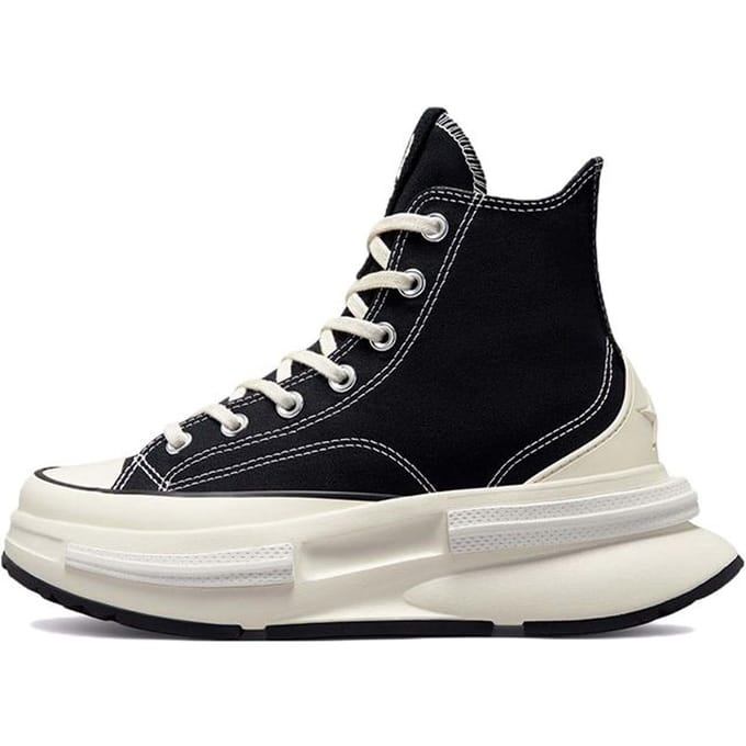 Converse Run Star Legacy CX High Zwarte Unisex Sneakers Egret Wit A00869C 42 black