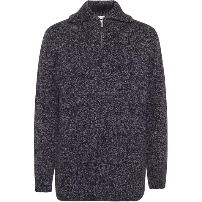 Pull kwart rits KnowledgeCotton Apparel