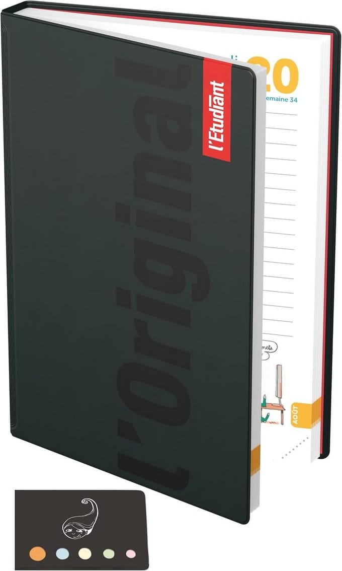 Studentenagenda 2024-2025 met Zelfklevende Index