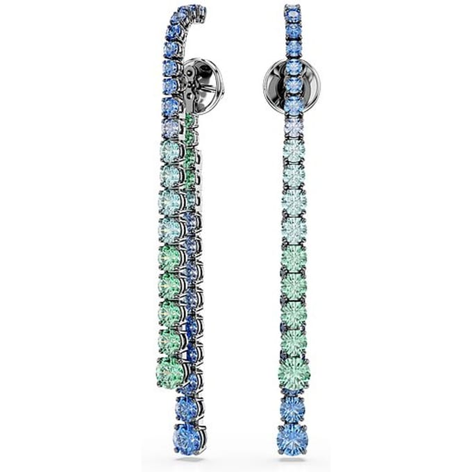Swarovski Matrix Dames Oorbellen Metaal - Meerkleurig