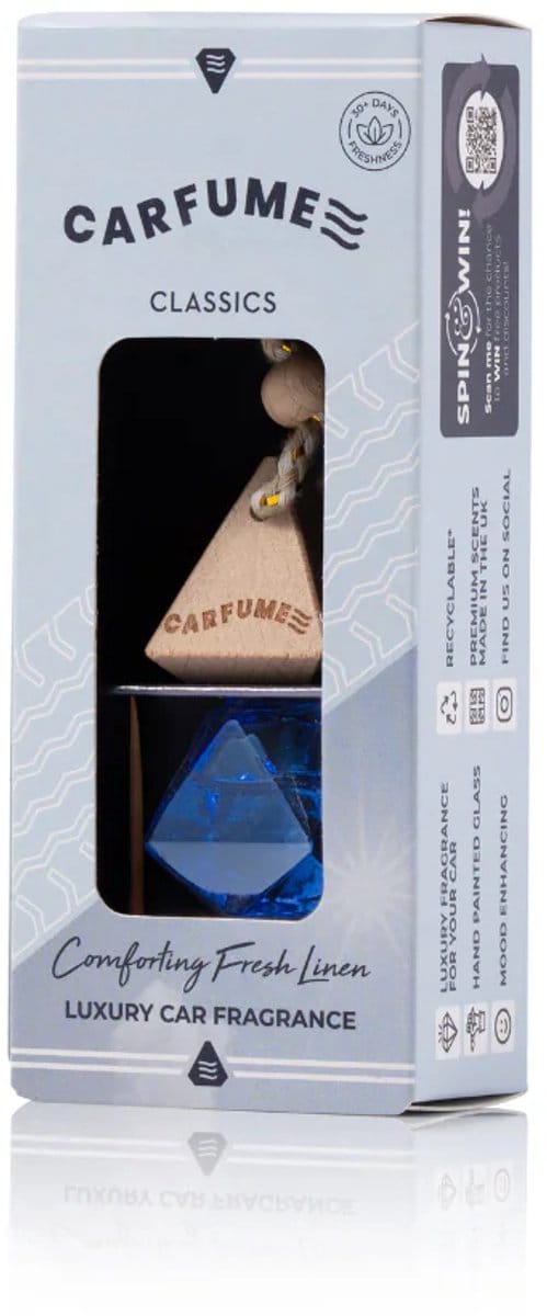 Carfume - Luxury Car Fragrance - Comforting Fresh Linen