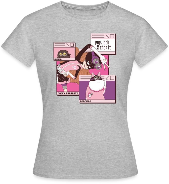 Minions Poppy Prescott Met Renfield T-Shirt Dames