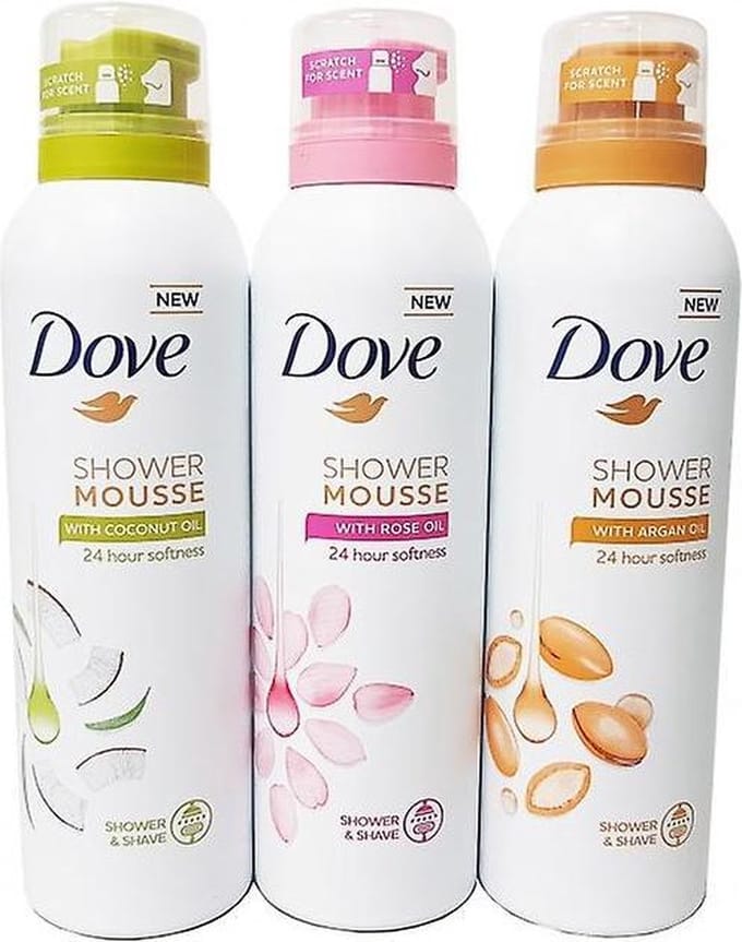 Dove Showermouse - 3 Pack Combi