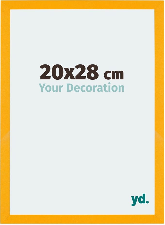 Your Decoration - Fotokader 20x28 cm - MDF - Geel - Mura