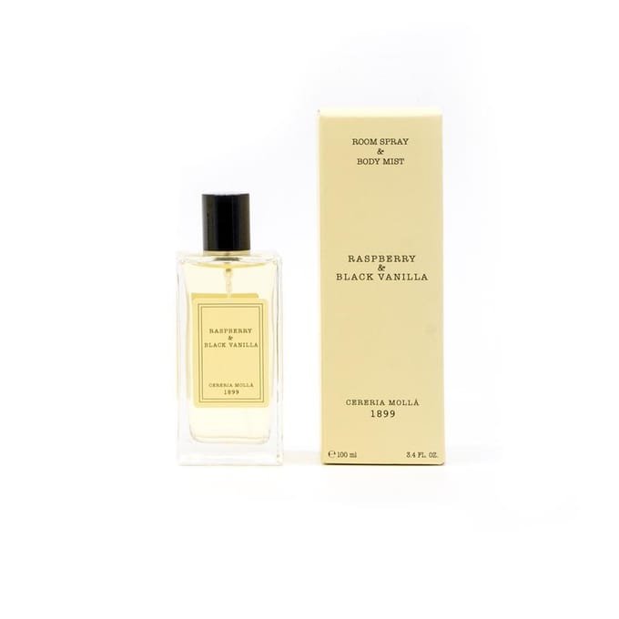 Vaporisateur de parfum (100 ml) Framboise & Vanille Noire Cereria Molla