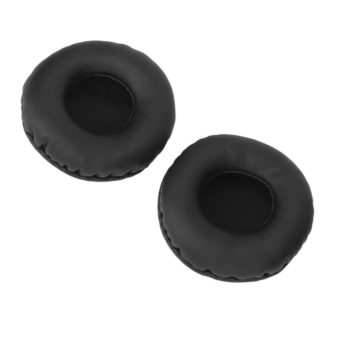 60mm Oorkussens Universeel Verbeteren Bass Vervanging Headset Oorkussens voor Headset Onderdeel black