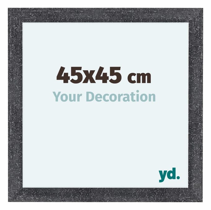 Your Decoration - Fotolijst 45x45 cm - MDF - Grijs Geveegd - Como