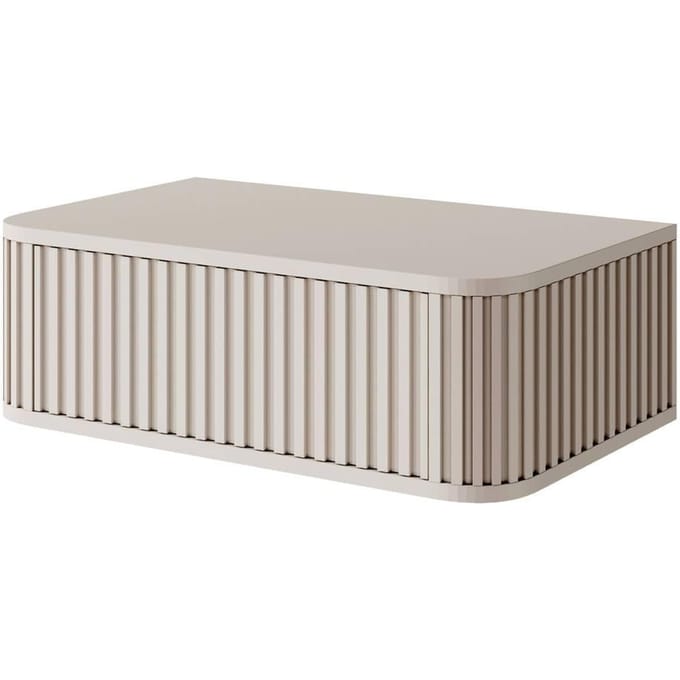 SELSEY Hangend nachtkastje - 63 cm - grijs - OVARLO