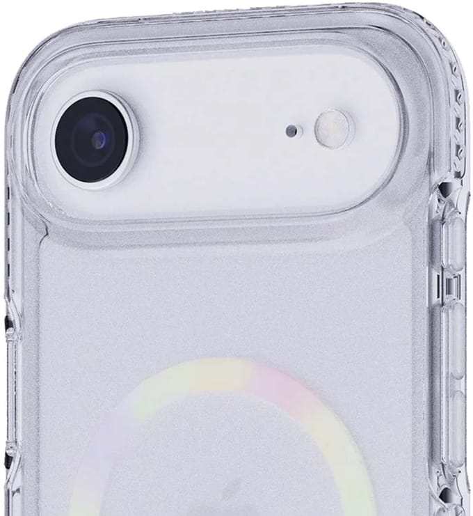 Tech21, Hoesje geschikt voor iPhone Air - EvoCrystal MagSafe & Ultra-Resistant, Transparant