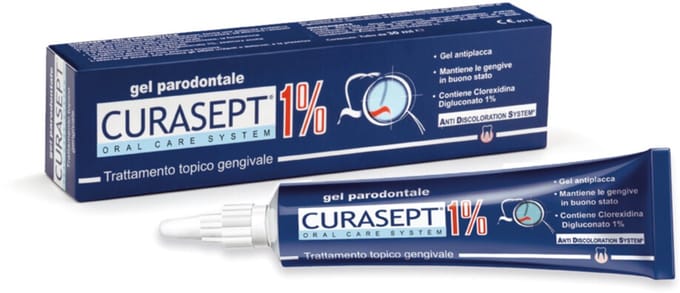 Curasept Parodontaal Gel 1% CHX - 3 x 30 ml - Voordeelverpakking