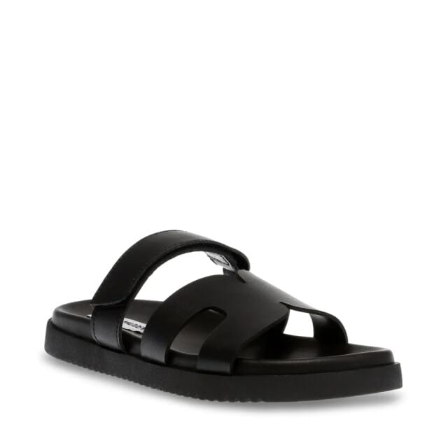 sandaaltjes van leer met klittenbandsluiting model 'Missile'