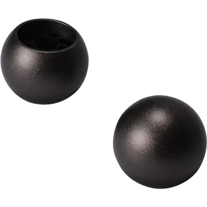 Decomode Eindknop Gordijnroede Bol Antraciet 28mm 2st