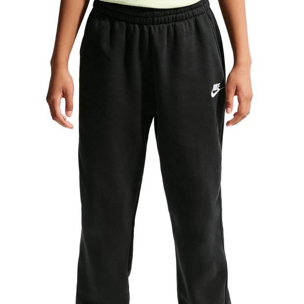 Nike Club Oversized Broeken Kinder - Zwart - Maat 128 - 137 CM