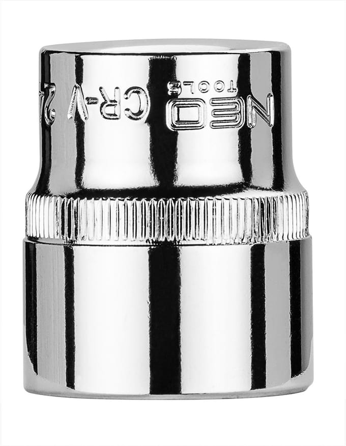 NEO Superlock Serie - Zeskantige Dopsleutel - 1/2" - 24 mm - Chroom-vanadiumstalen Constructie