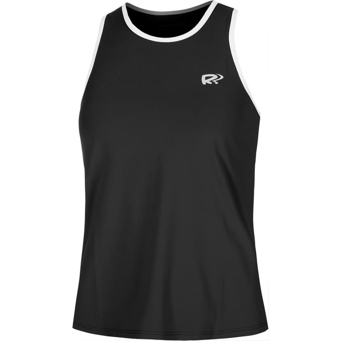 Racket Roots Teamline Racerback Tanktop Dames-Zwart