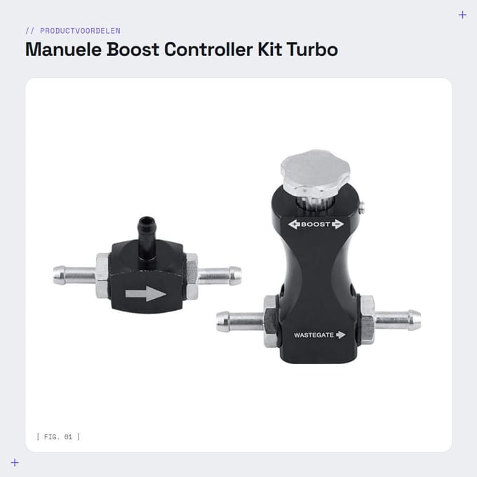 Dailygoods- Boost Controller - Handmatige Boost Controller Kit - Turbo Accessoire - Verstelbare Turbo T-Stuk - Ontluchtingsventiel - Universeel voor Auto