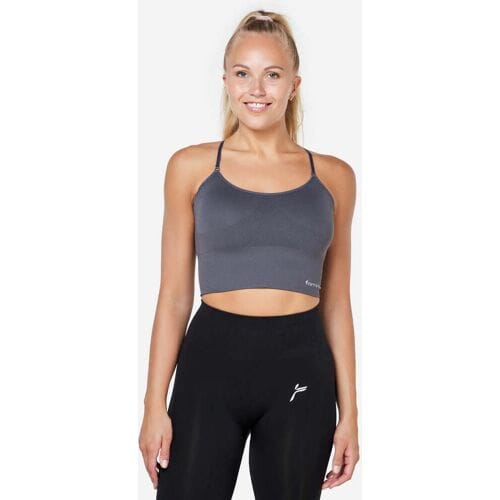 FAMME Power Seamless Top Grey XS