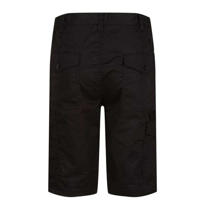 Regatta Heren Pro Cargo Shorts (Zwart)