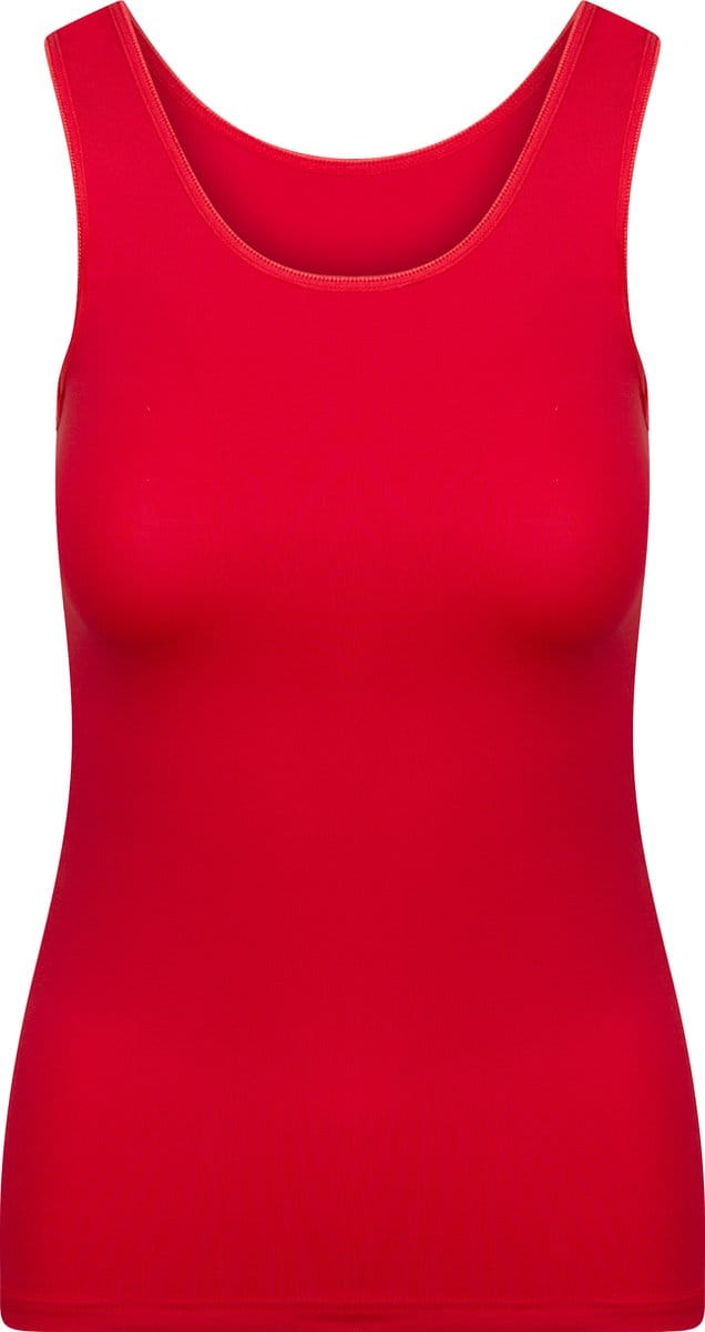 RJ Bodywear - Pure Color - Dames Singlet - Rood - M