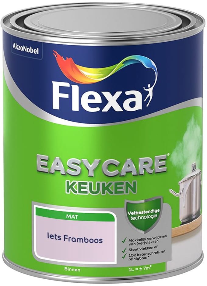 Flexa - Easycare Keuken - Iets Framboos - Mengverf - 1 L