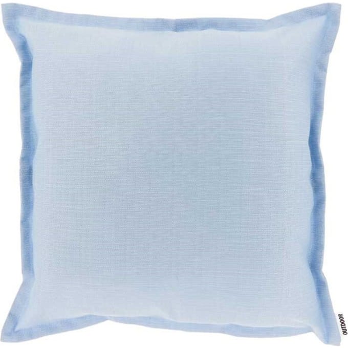 Unique Living - Sierkussen Bliss outdoor Light Blue -54x54cm