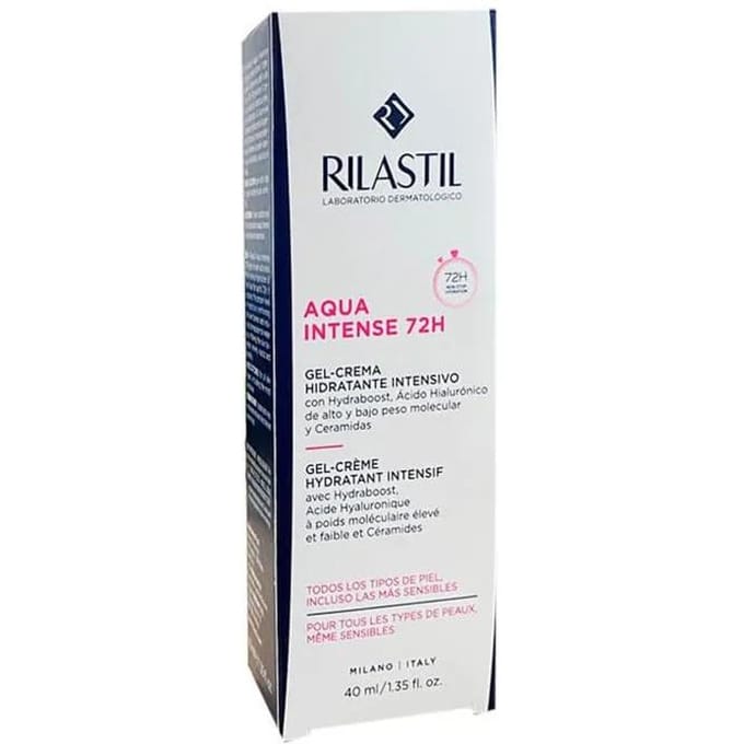Rilastil Aqua Intense 72H Gel Intensieve Hydraterende Crème 40ml white
