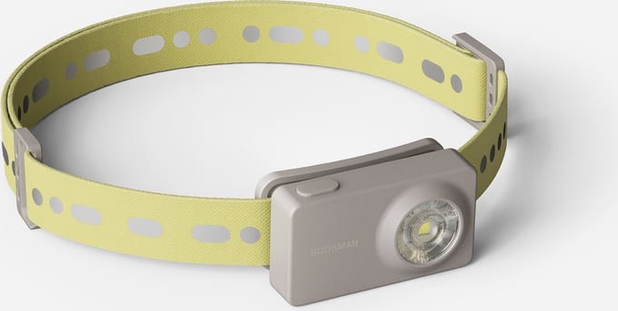 Hoofdlamp LED Bookman Monocle Zand grijs