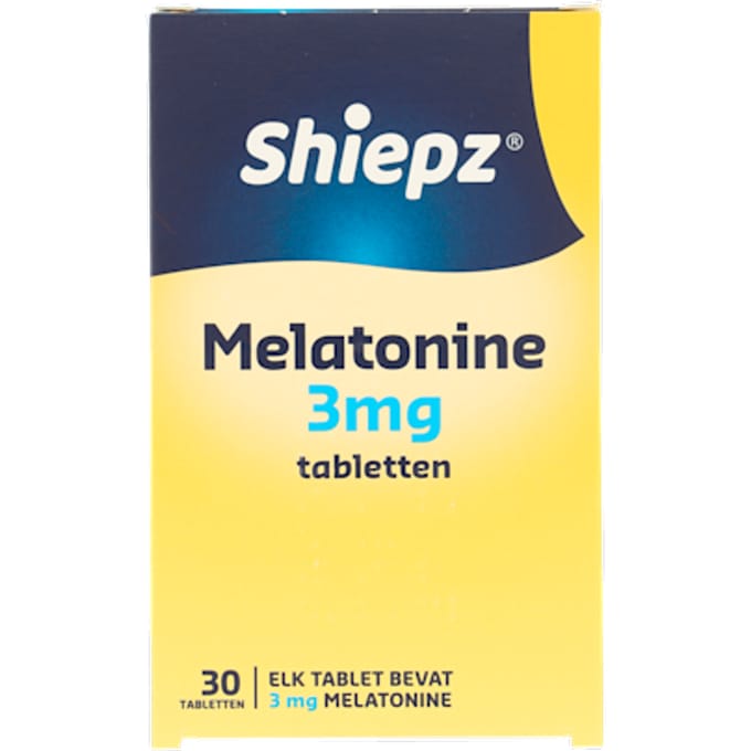 Shiepz Melatonine 3mg - 1 x 30 tabletten