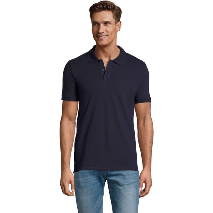 SOLS Heren Phoenix Poloshirt (Franse marine)