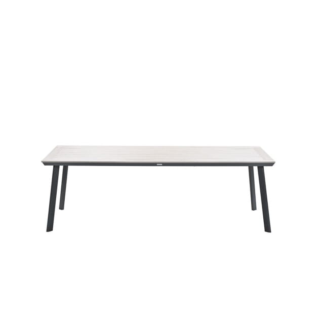 Garden Impressions Vigo tafel 230x100 cm carbon black -light teak vironwood