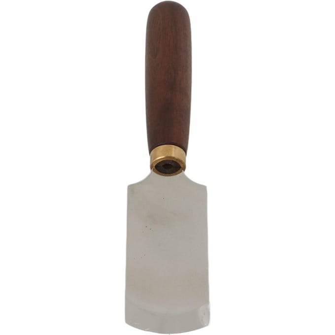 Leder Snijmes Eenvoudige Controle Stevig Rond Leder Randmes DIY Leder Snijder met Walnoot gray