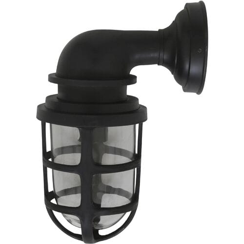 KS Verlichting Muurlamp Brooklyn Antiek Zwart