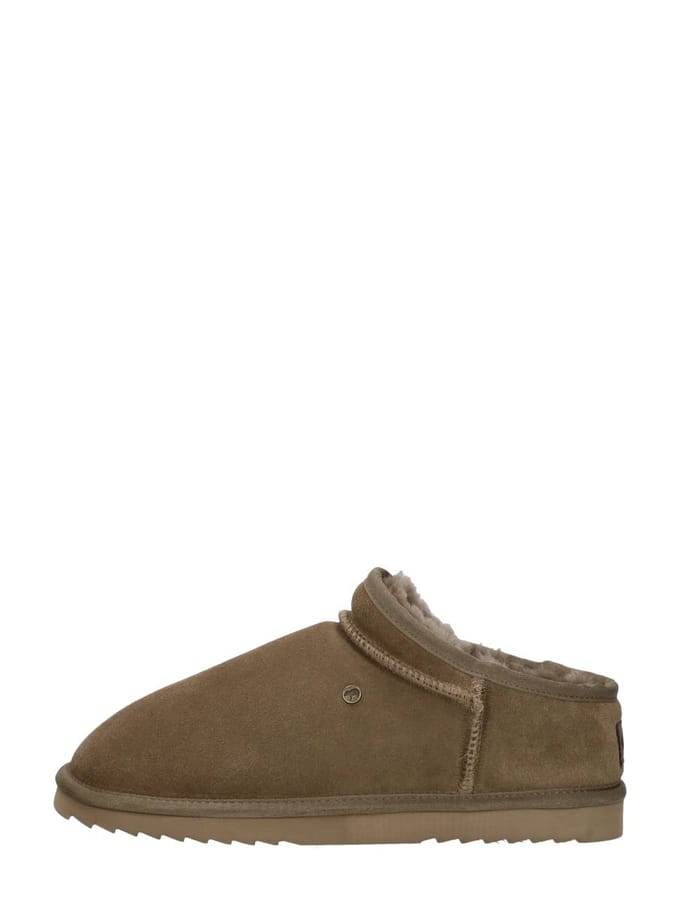 Warmbat Conner mud heren pantoffel (gesloten hiel)