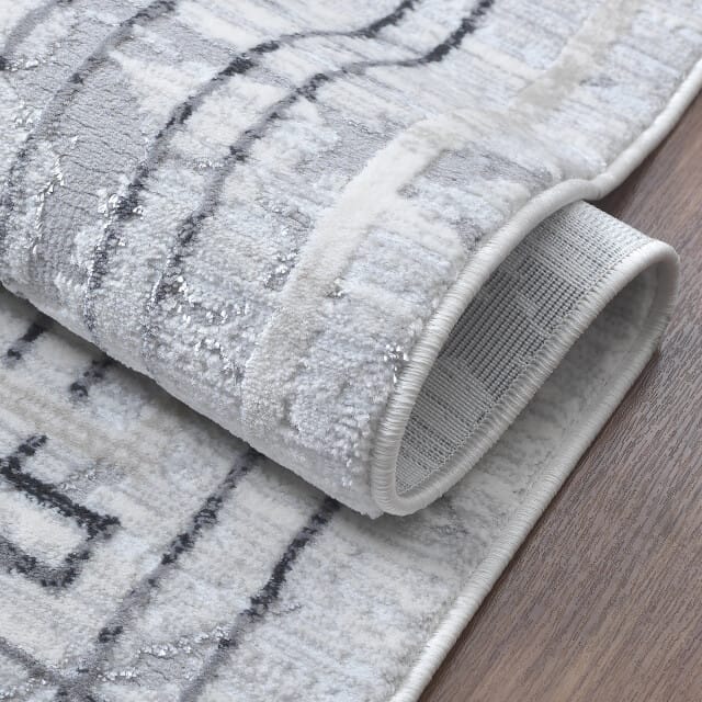 Muratap Fashion relax marmer laagpolig vloerkleed modern luxe licht-