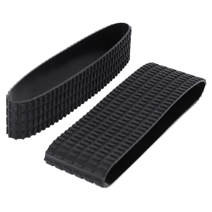 2 Stuks Lens Rubber Grip voor Focus Zoom Elastisch 24-70 Digitale Camera Vervangende Accessoires black