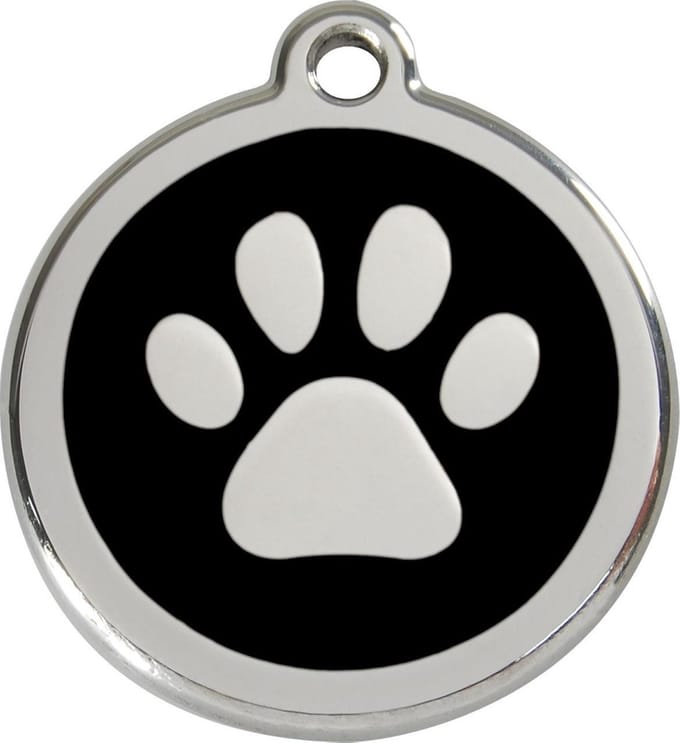 Red Dingo Penning 20mm pootje zwart