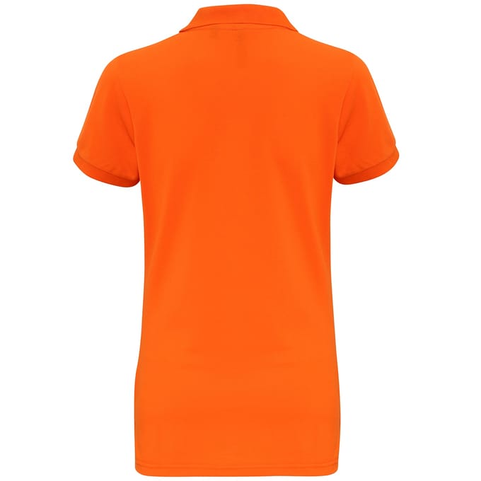 Asquith & Fox Dames/dames Performance Blend Poloshirt met korte mouwen (Neon Oranje)