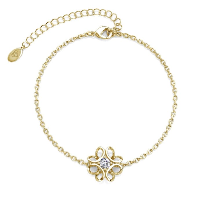 Daffodil Parures - Goud en Kristal