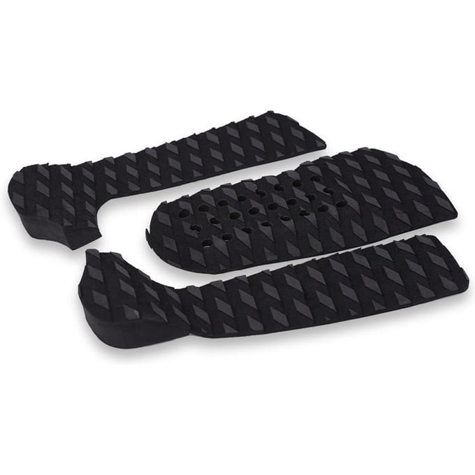 3 stuks Surfen Surfplank Anti Slip Traction Pad Tailpad Deck Grip (Zwart) zwart