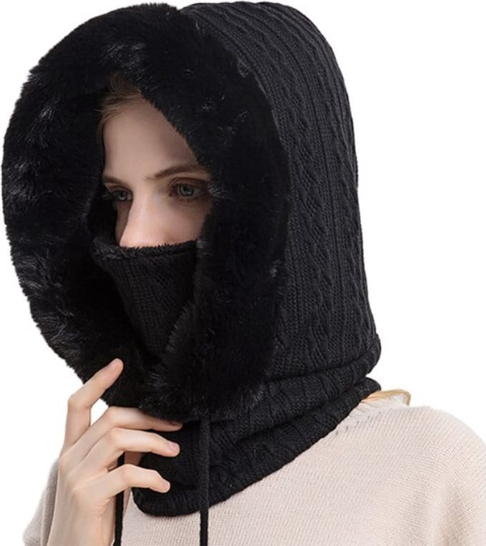 Muts 3-in-1 - Zwart | One Size | Polyester | Fashion Favorite