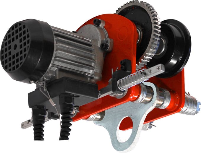Elektrische trolley voor takels MW Tools HNRET1T