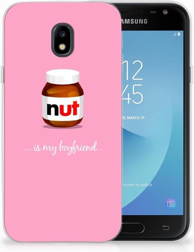 Samsung Galaxy J3 2017 Siliconen Case Nut Boyfriend