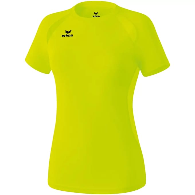 Erima Performance T-Shirt Dames - Neongeel | Maat: 48