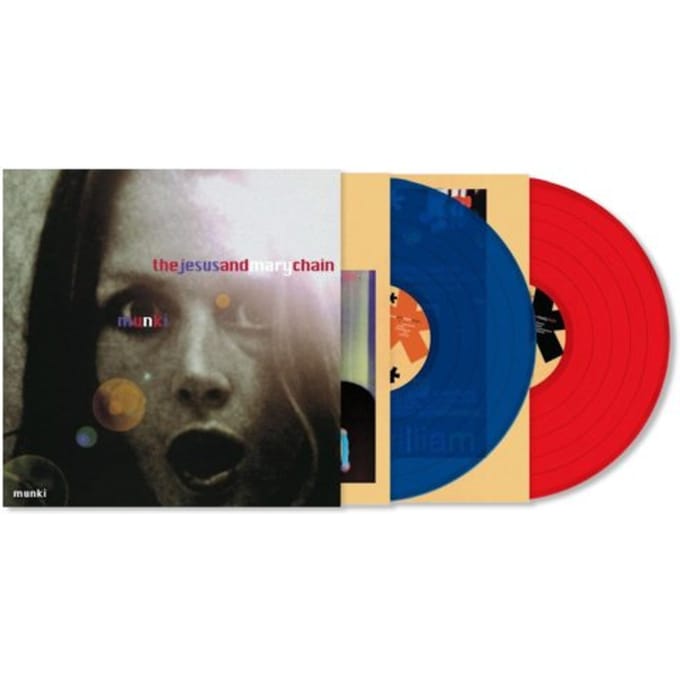 Jesus & Mary Chain - Munki (Indie Only Blue and Red Vinyl 2LP)