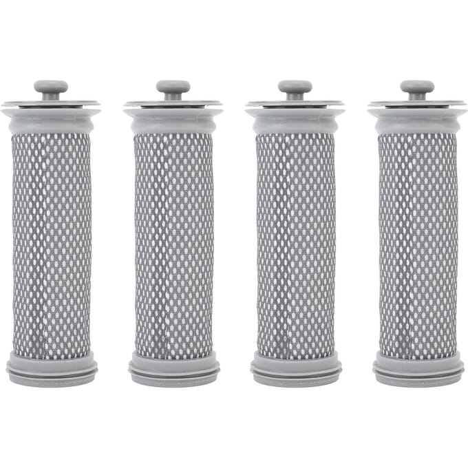 4PCS Filtre de Rechange Installation Facile Efficace ABS Durable Accessoires d'Aspirateur pour gray
