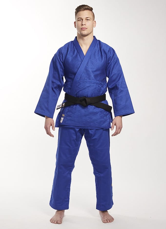 Ippon Gear Legend regular IJF gekeurde Blauwe judojas (Maat: 155)
